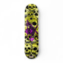 Skulls cool skateboard design