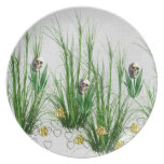 Skulls In The Weeds Party Plates