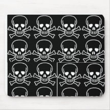skulls mouse mats