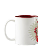 Skulls red mug