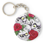 Skulls & Roses Keychains