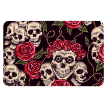 Skulls & Roses Magnet