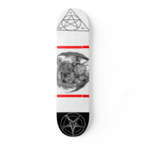skulls skateboard