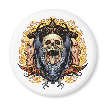 Skulls, Vampires and Bats customisable by Al Rio.