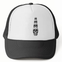 Skulls - Vertical Mesh Hat