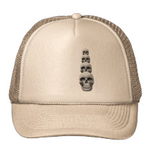 Skulls - Vertical Mesh Hats