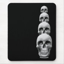Skulls - Vertical Mouse Pad