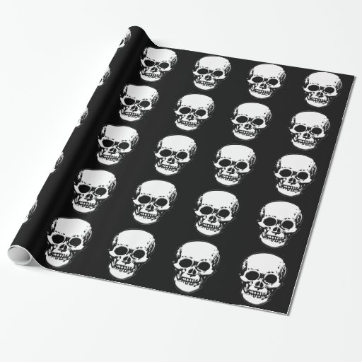 Skulls Wrapping Paper | Zazzle