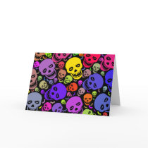 Skulls'n'Bats Greeting Card