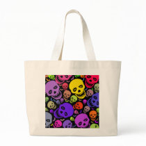 Skulls'n'Bats Jumbo Tote Bag