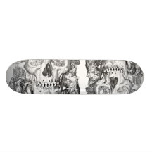 Skullville Custom Skateboard