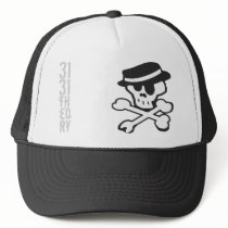Skully Graphic Cap Hats