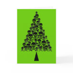 Skully Xmas Tree cards