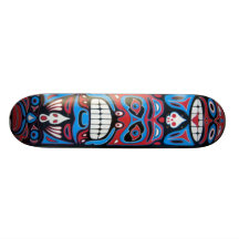 skullz board skate board deck