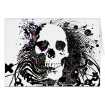 skullz. straight twisted arrows. cards