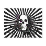 skullz. twisted arrows. postcards