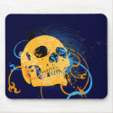 skullz. up twisted arrows. mousepads