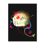 skullz. up twisted arrows. postcards