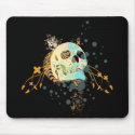 skullz. up with bubbles. mousepads