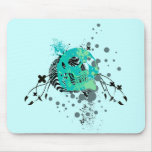 skullz. up with bubbles. mousepads