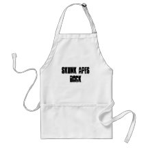 Skunk Apes Rock Apron