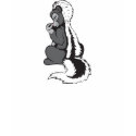 Skunk!  Stinker! t-shirts