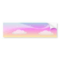Sky and Clouds: Vector Art: Bumper Stickers
