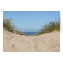 Sky and Sand Blank Card
