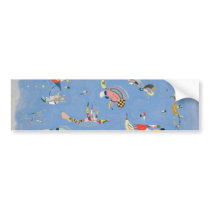 Sky Blue Bumper Sticker
