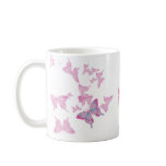 Sky Blue Pink Butterfly Mug