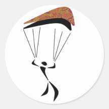 SKY DIVE LOVE STICKER