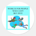 sky diver gifts stickers