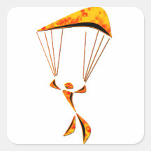SKY DIVING SUNSETTER STICKER