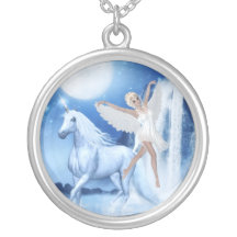 Sky Faerie Asparas and Unicorn Jewelry