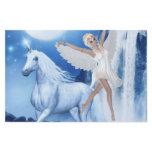 Sky Faerie Asparas and Unicorn Custom Stationery