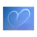 Sky Heart Postcard