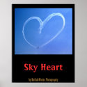 Sky Heart Poster posters