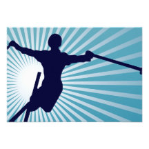 sky high ski personalized invite