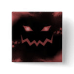 SKY JACK Pumpkin Jack-o-Lantern Face Red Buttons