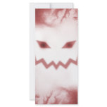 SKY JACK Spooky Jack O Lantern Face Wht Red rack cards