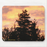Sky Painted Yellow Mouse Pad