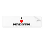 Skydiving bumper stickers