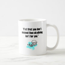 Skydiving Coffee Mug
