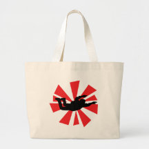 skydiving skydiver icon bag