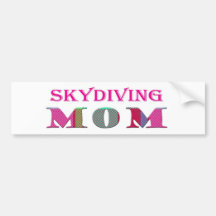 SkydivingMom Bumper Sticker