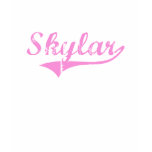 Skylar Classic Style Name t-shirts