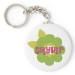 Skylar Flower Keychain