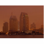 Skyline City Cities Fog Morning 3 Photo Cut Outs