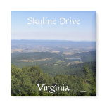 Skyline Drive Refrigerator Magnet