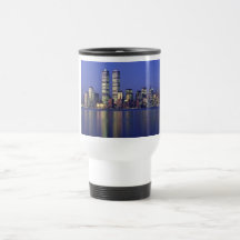 Skyline New York with World Trade Centre Coffee Mugs